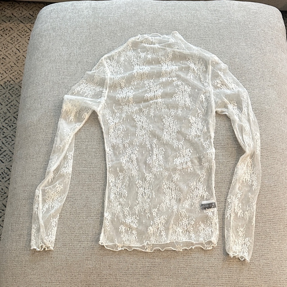 White Lace Top